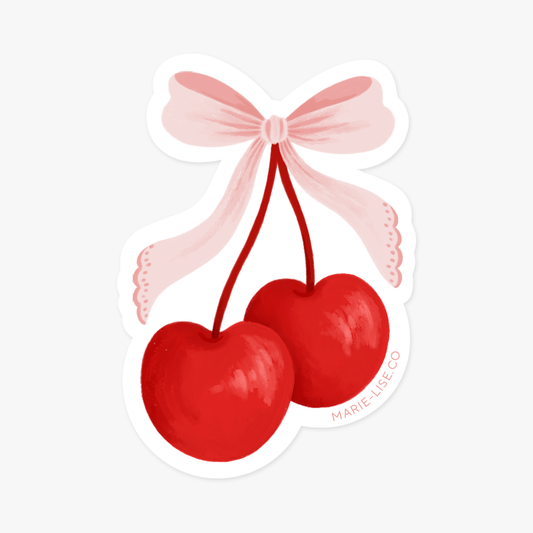 Cherry Sticker