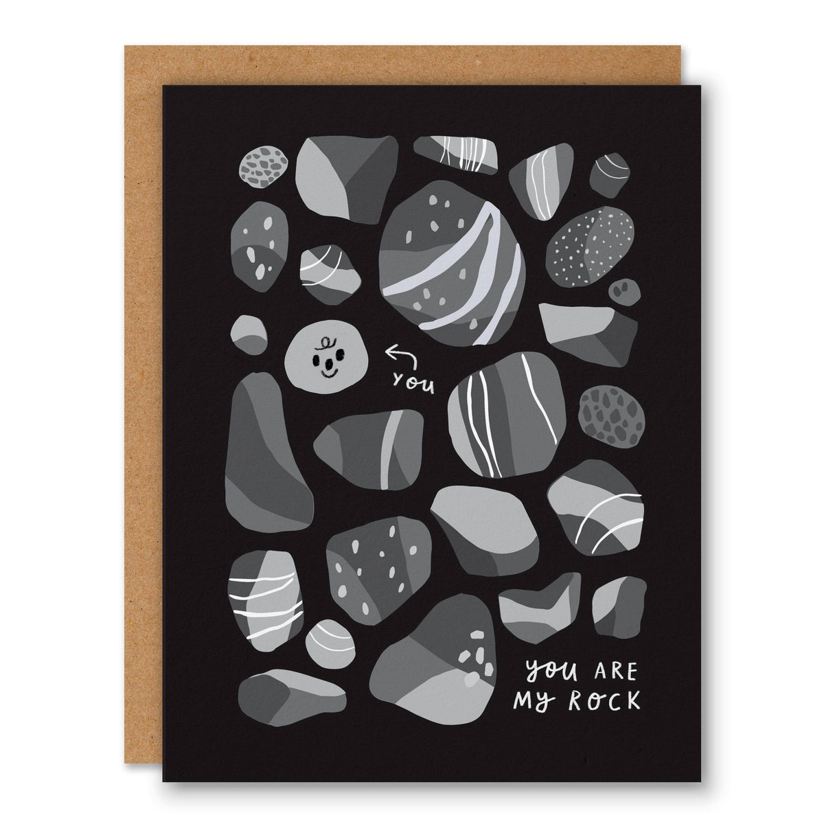 My Rock Love & Friendship Greeting Card