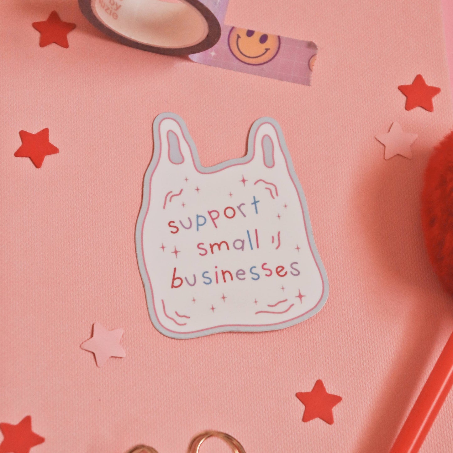 Support Small Businesses Sticker