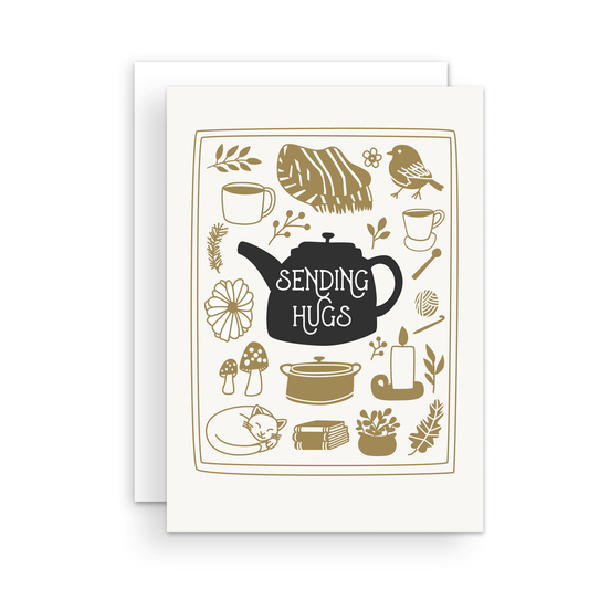 Sending Hugs Greeting Card