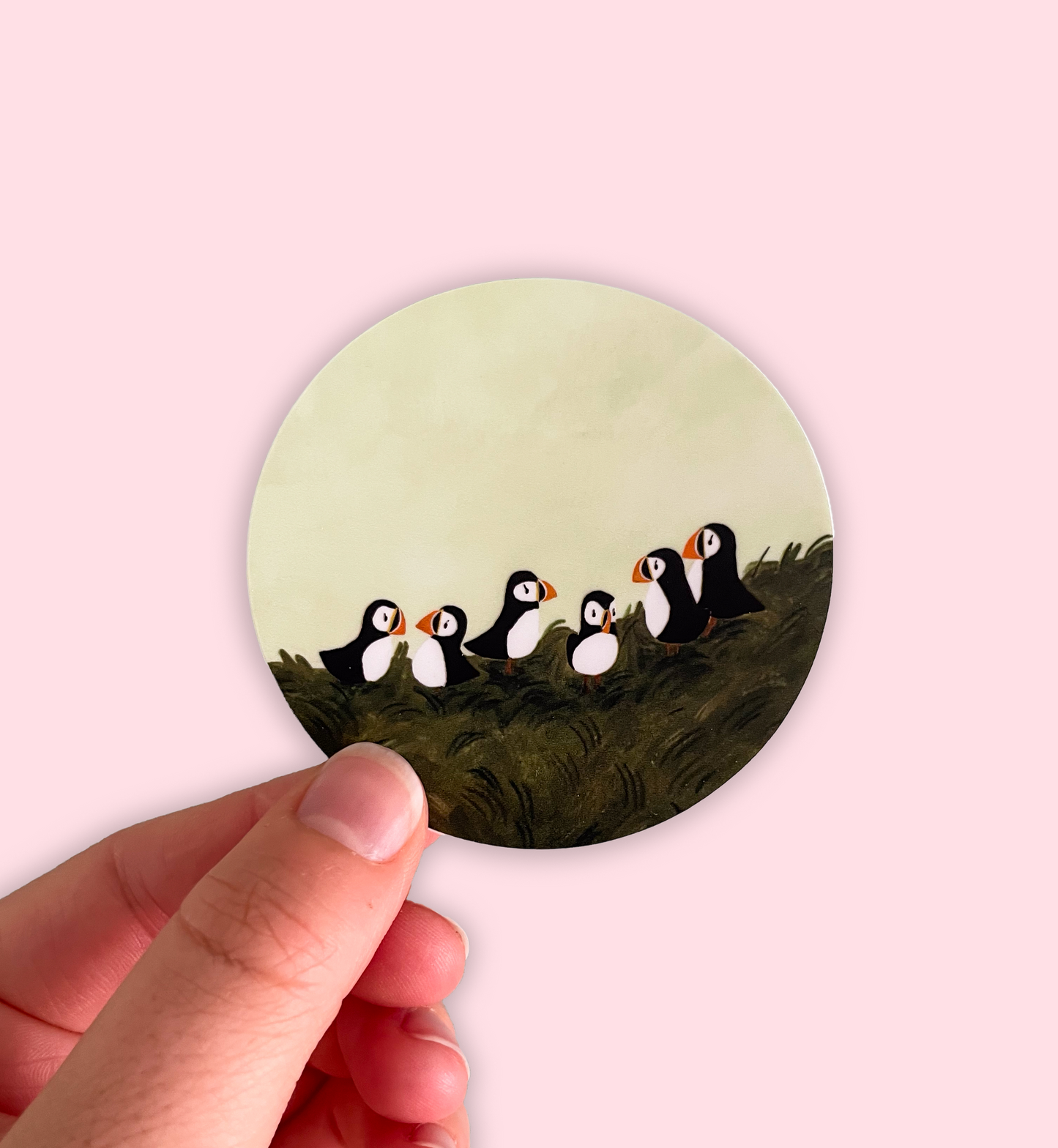 Puffins Vinyl Sticker