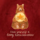Beary Little Christmas Greeting Card