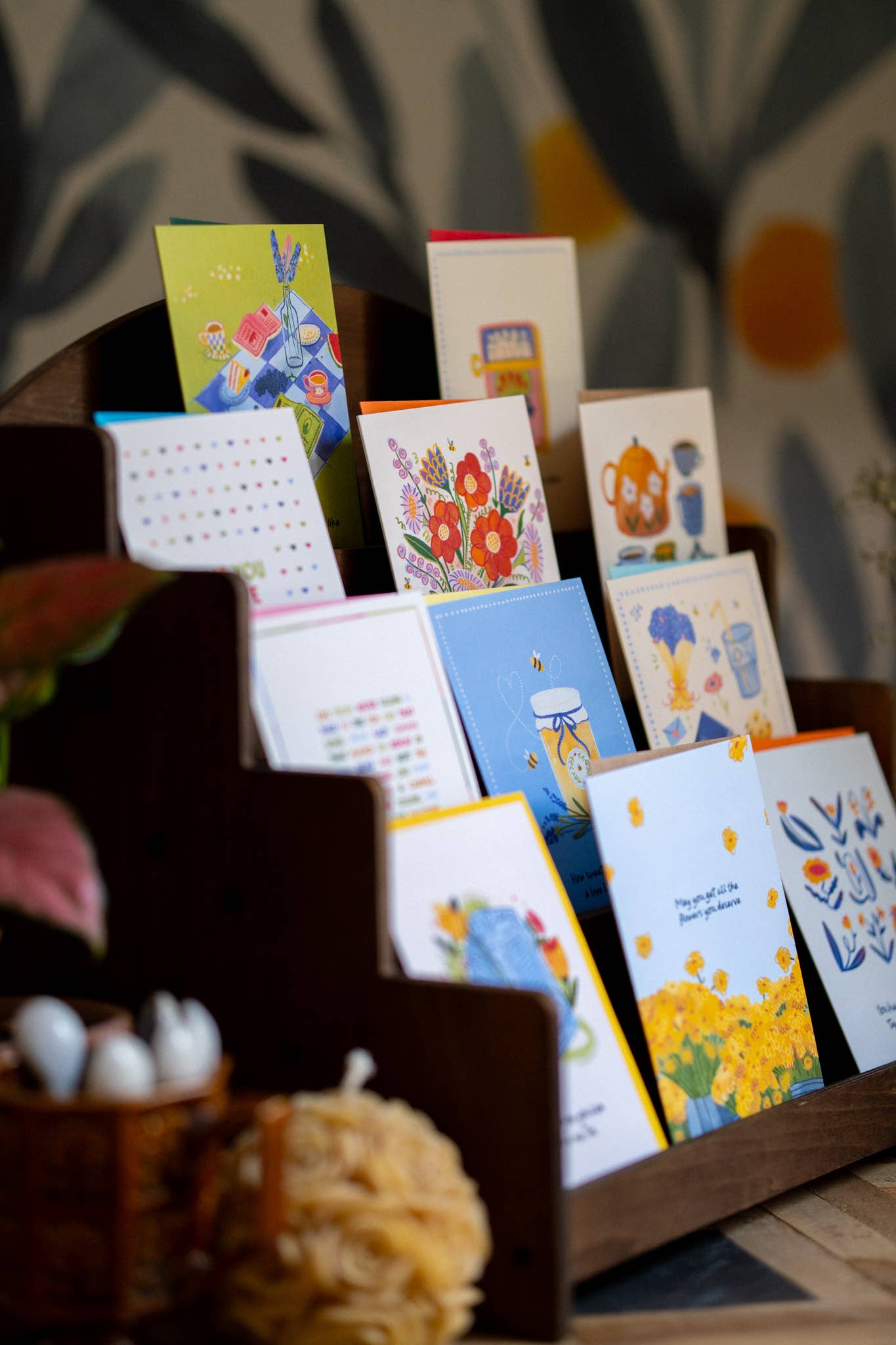 Bookish Birthday Greeting Card