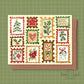 Christmas Stamps Holiday Card