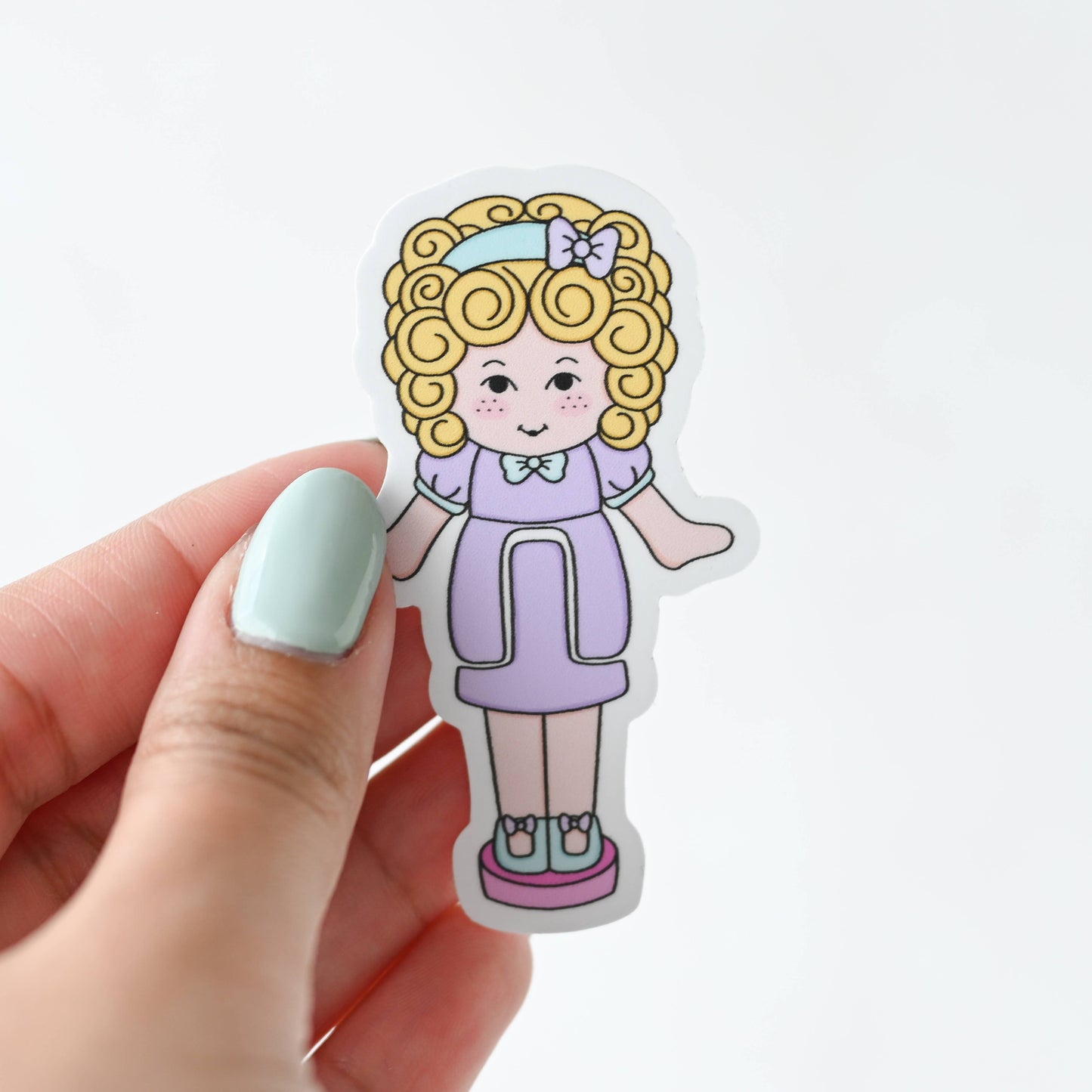 90's Pocket Doll Sticker