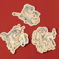 Zodiac Constellation Vinyl Stickers