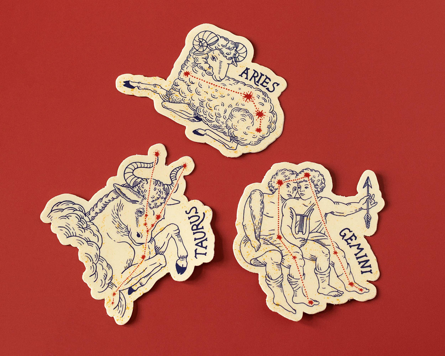 Zodiac Constellation Vinyl Stickers