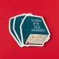 Social Awkwardness Book Vinyl Sticker
