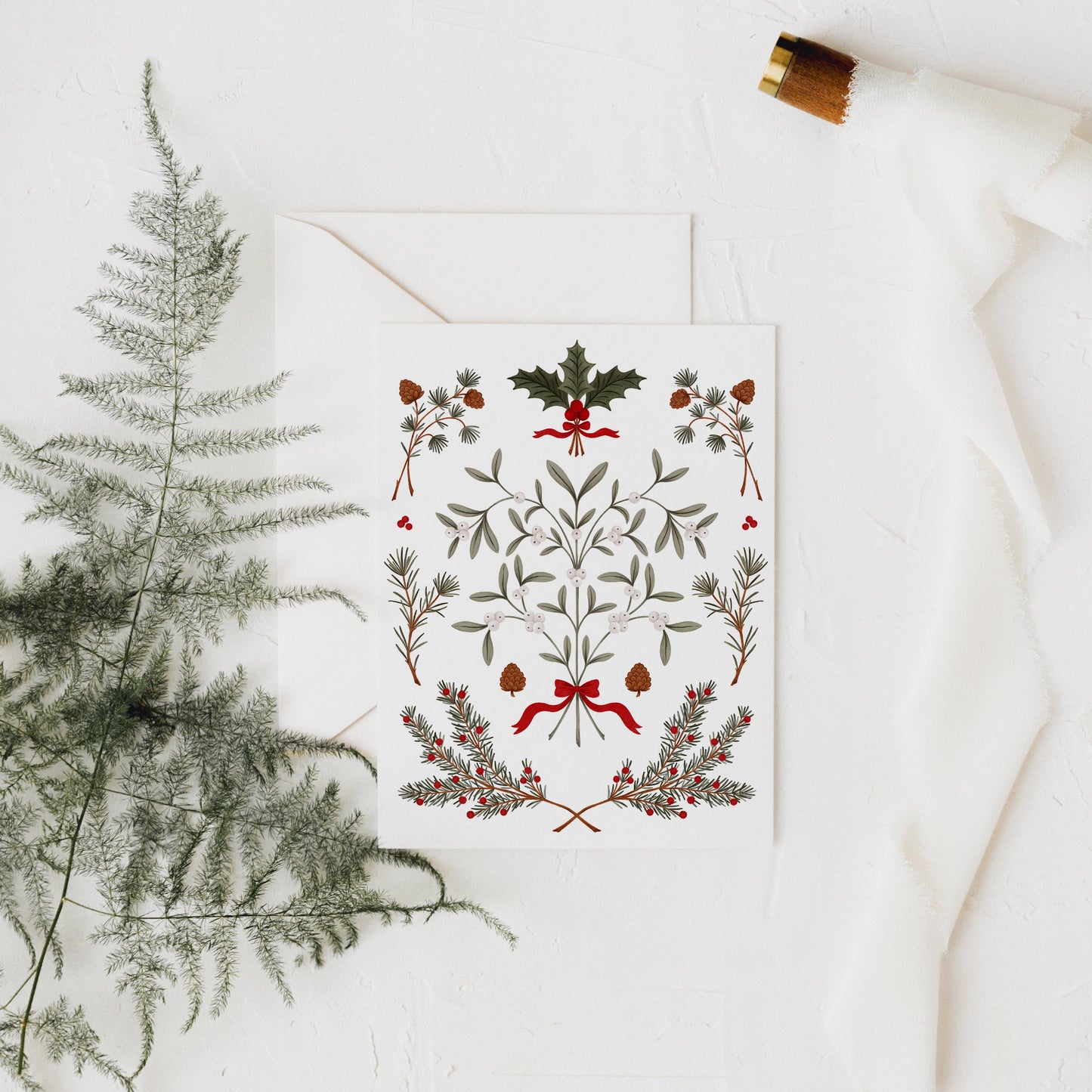 Winter Branches Greeting Card