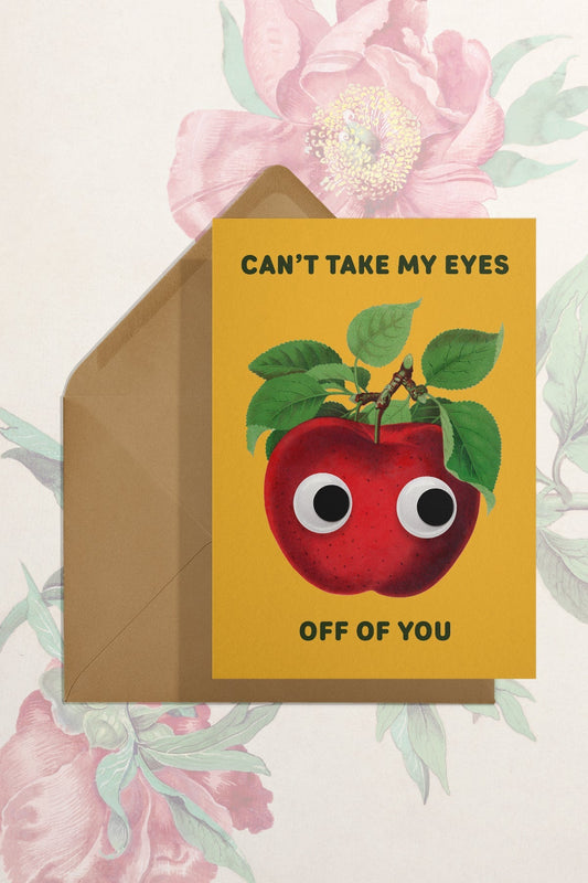 Can't Take My Eyes Off Of You Card
