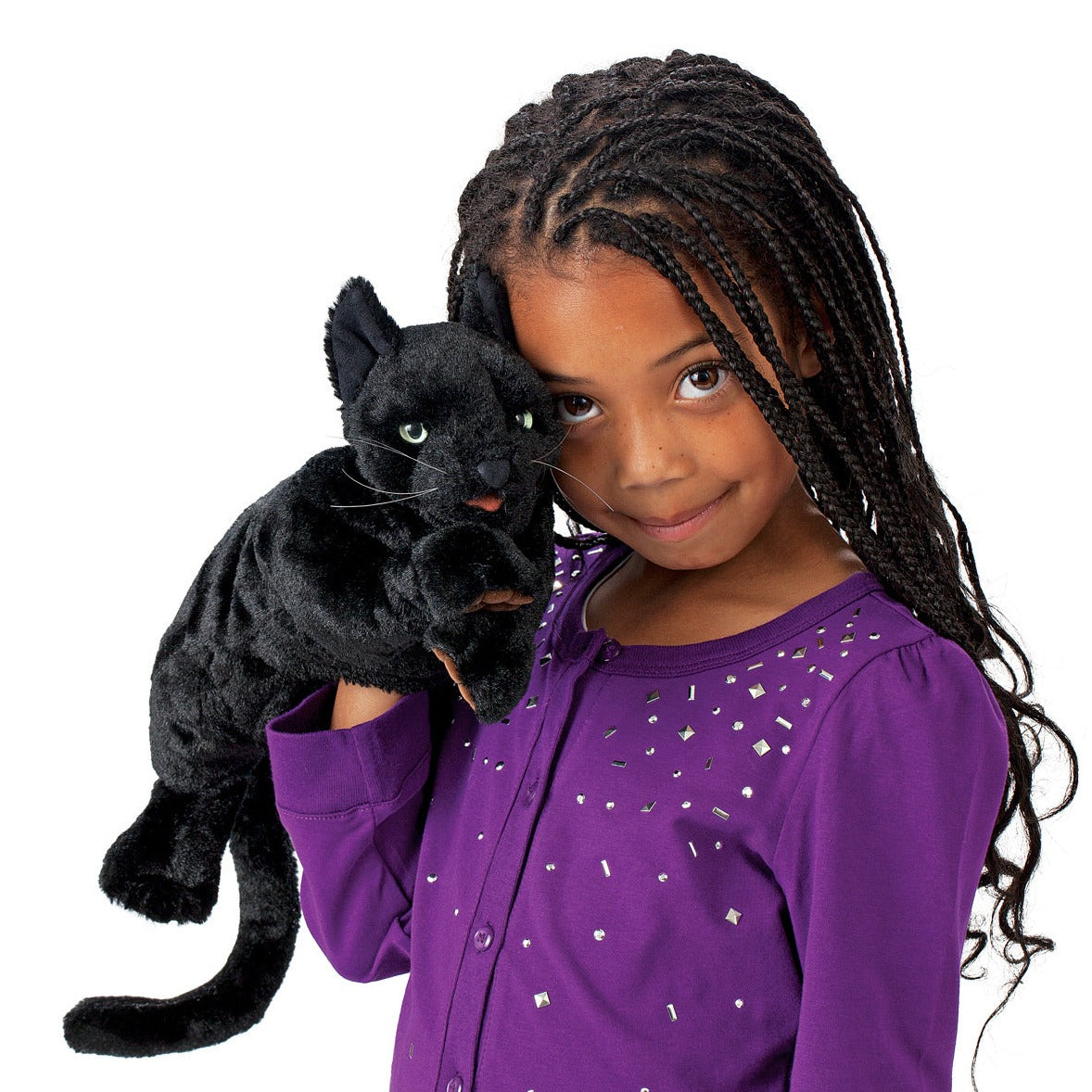 Black Cat Puppet