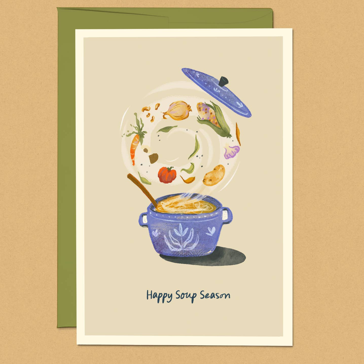 Happy Soup Season Greetin Card