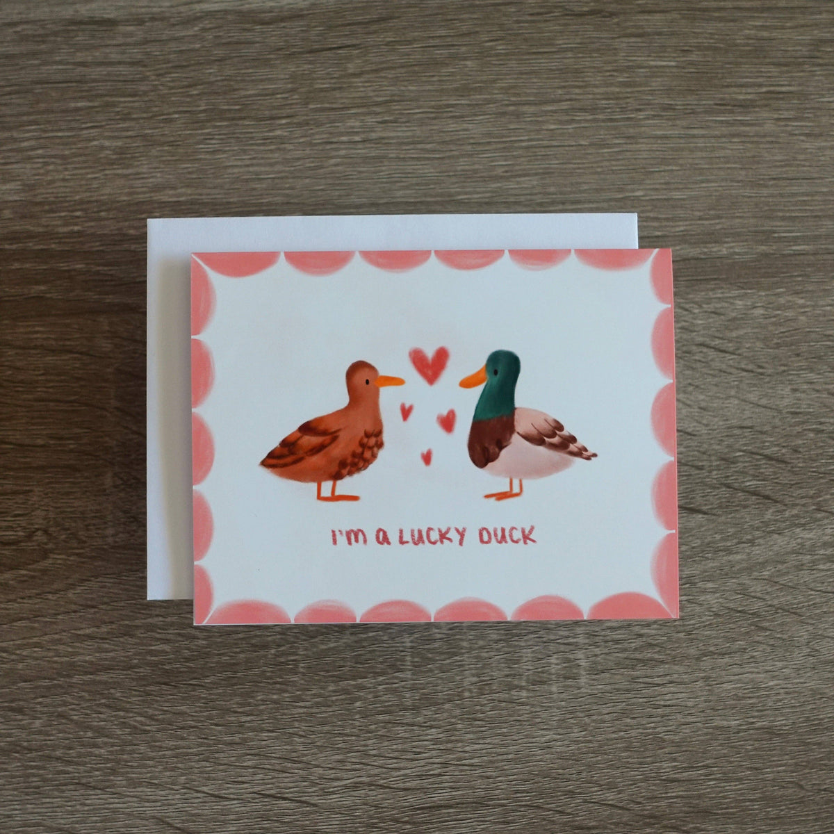 I'm a Lucky Duck Greeting Card