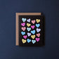 Candy Hearts Valentine's Greeting Card
