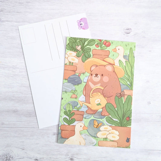 Garden Friends Postcard