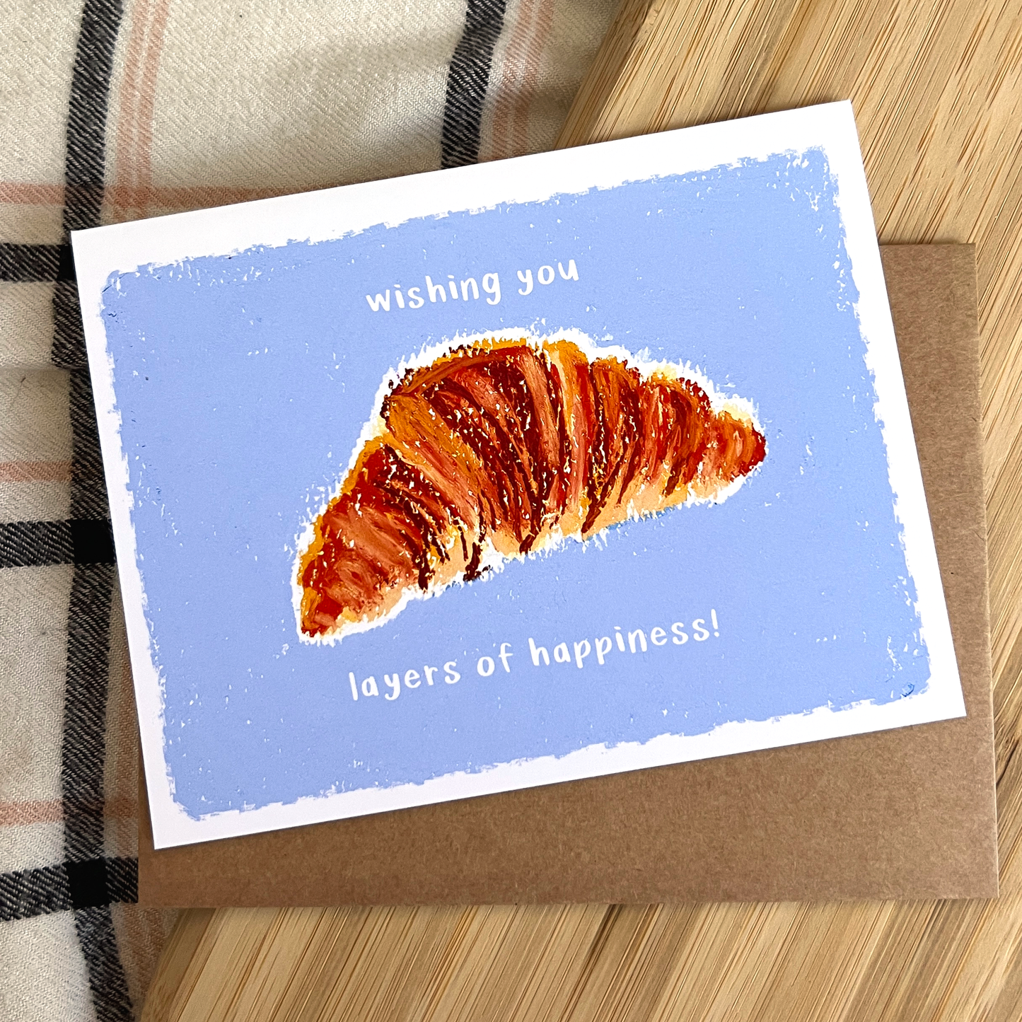 Layers of Happiness Greeting Card