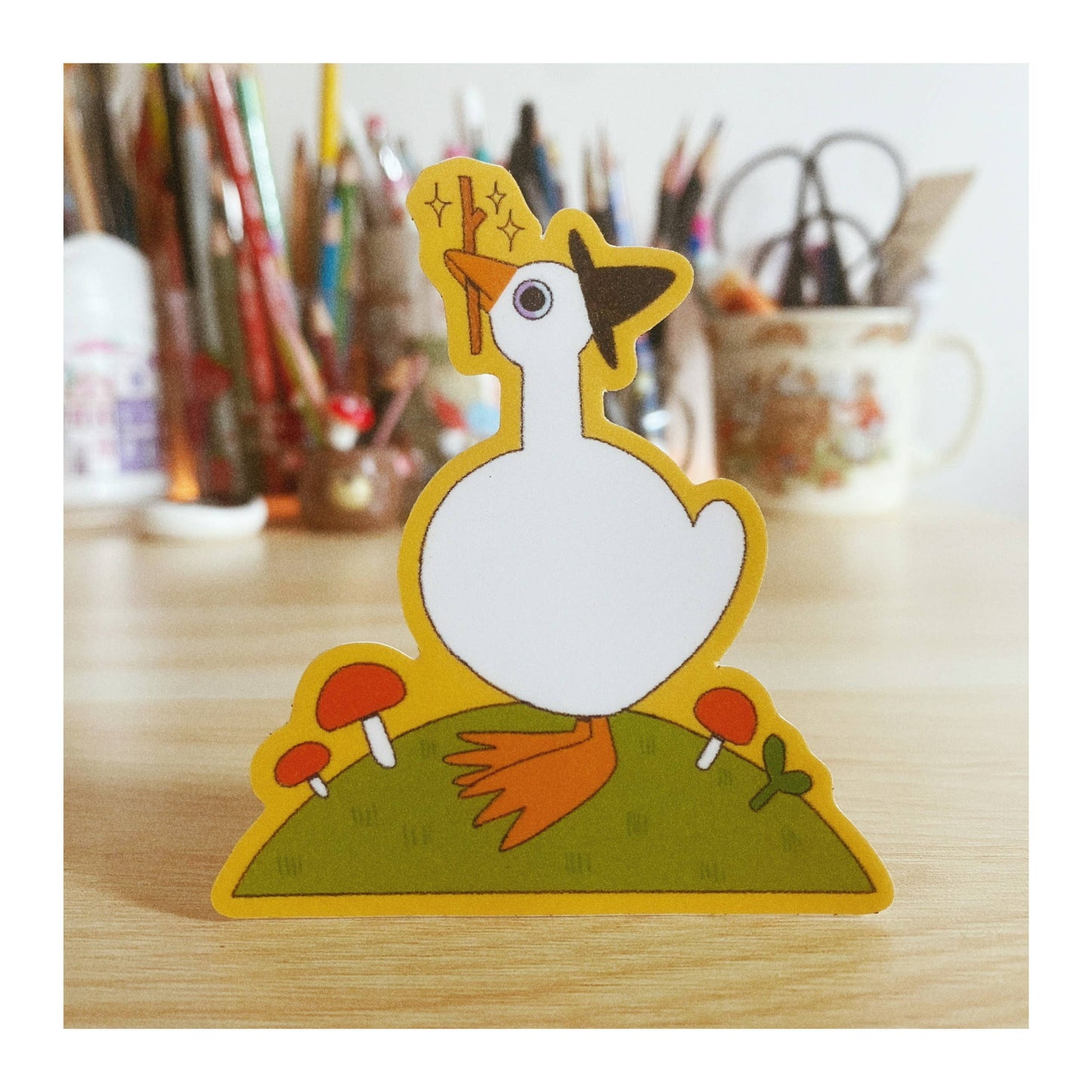 Spellbound Goose Sticker