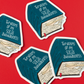 Social Awkwardness Book Vinyl Sticker