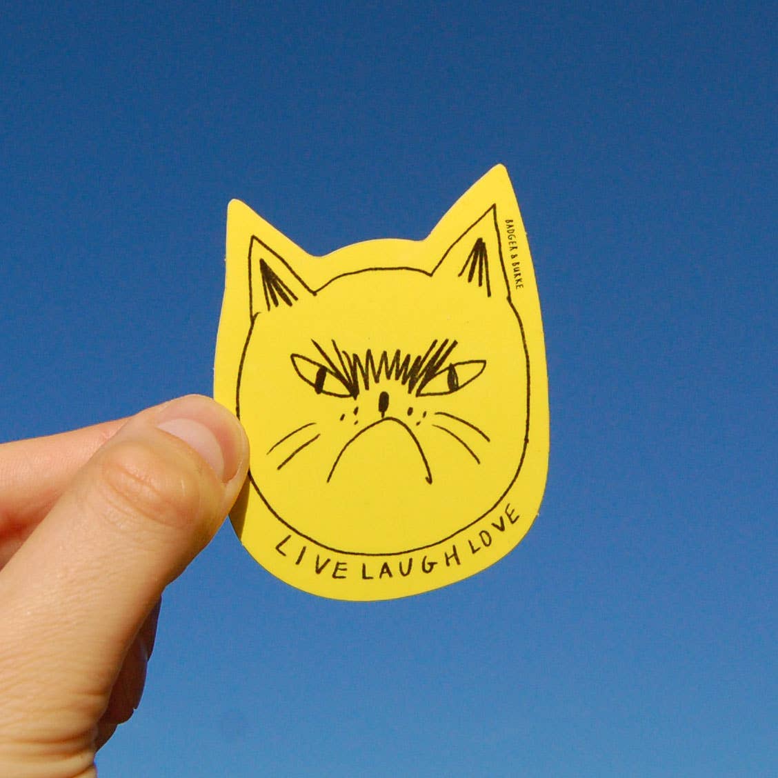 Snitty Kitty Sticker