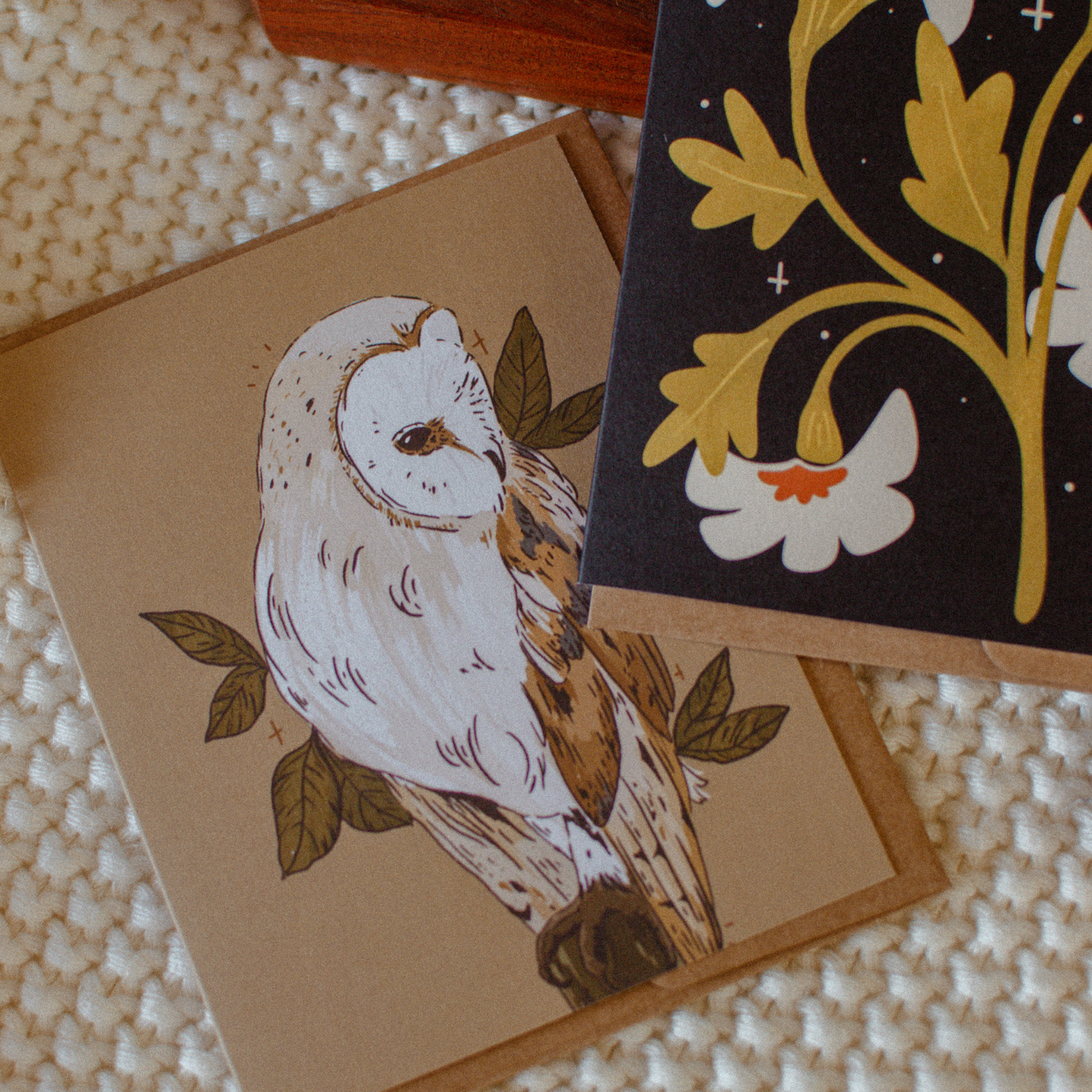 Barn Owl Greeting Card