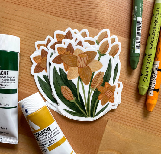 Daffodil Sticker