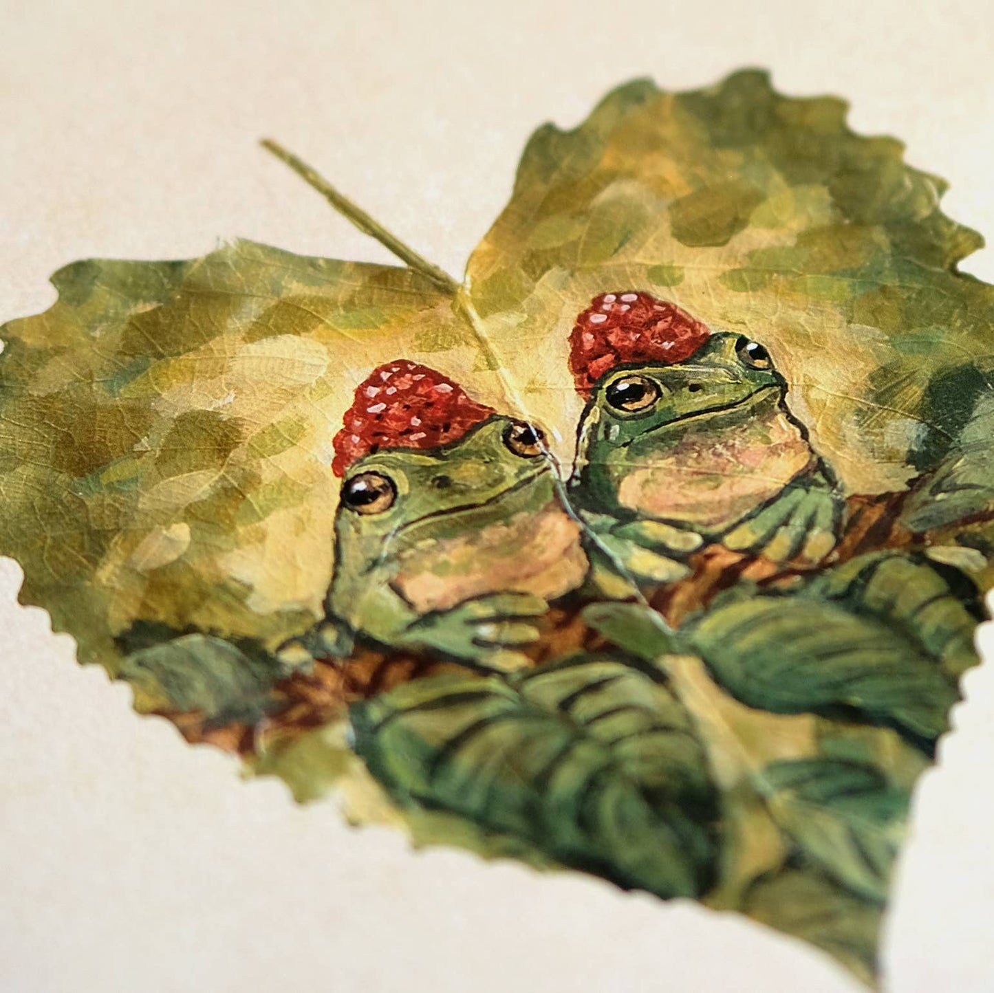 Frogs Art Print - 8x8