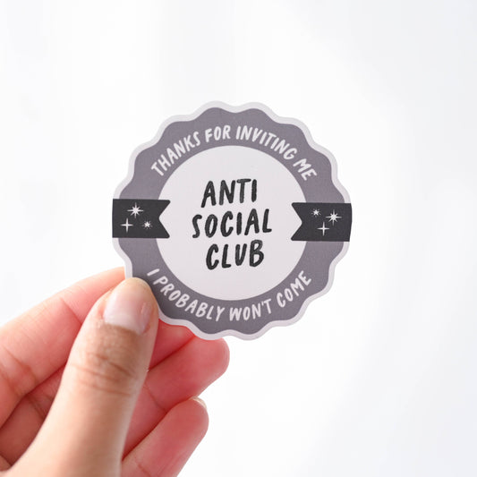 Anti-Social Club Sticker