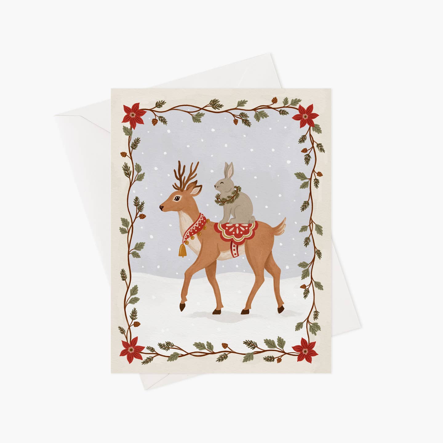 Winter Walk Greeting Card