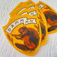 Damn Beaver Sticker