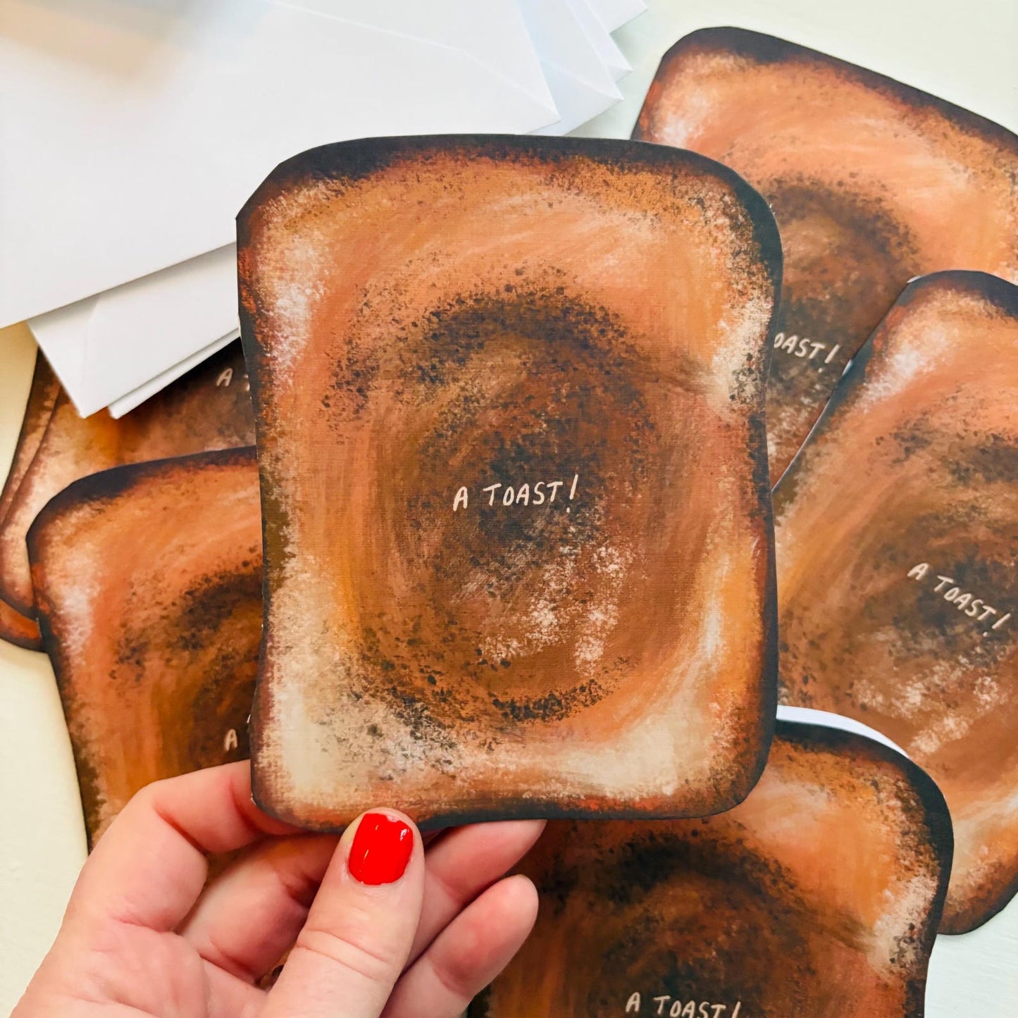 A Toast! Greeting Card