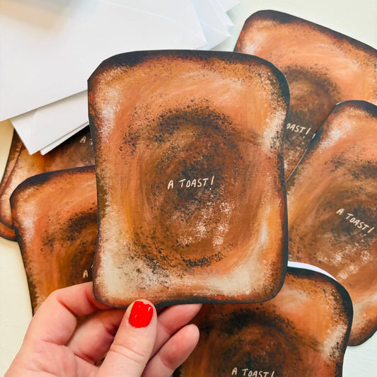 A Toast! Greeting Card