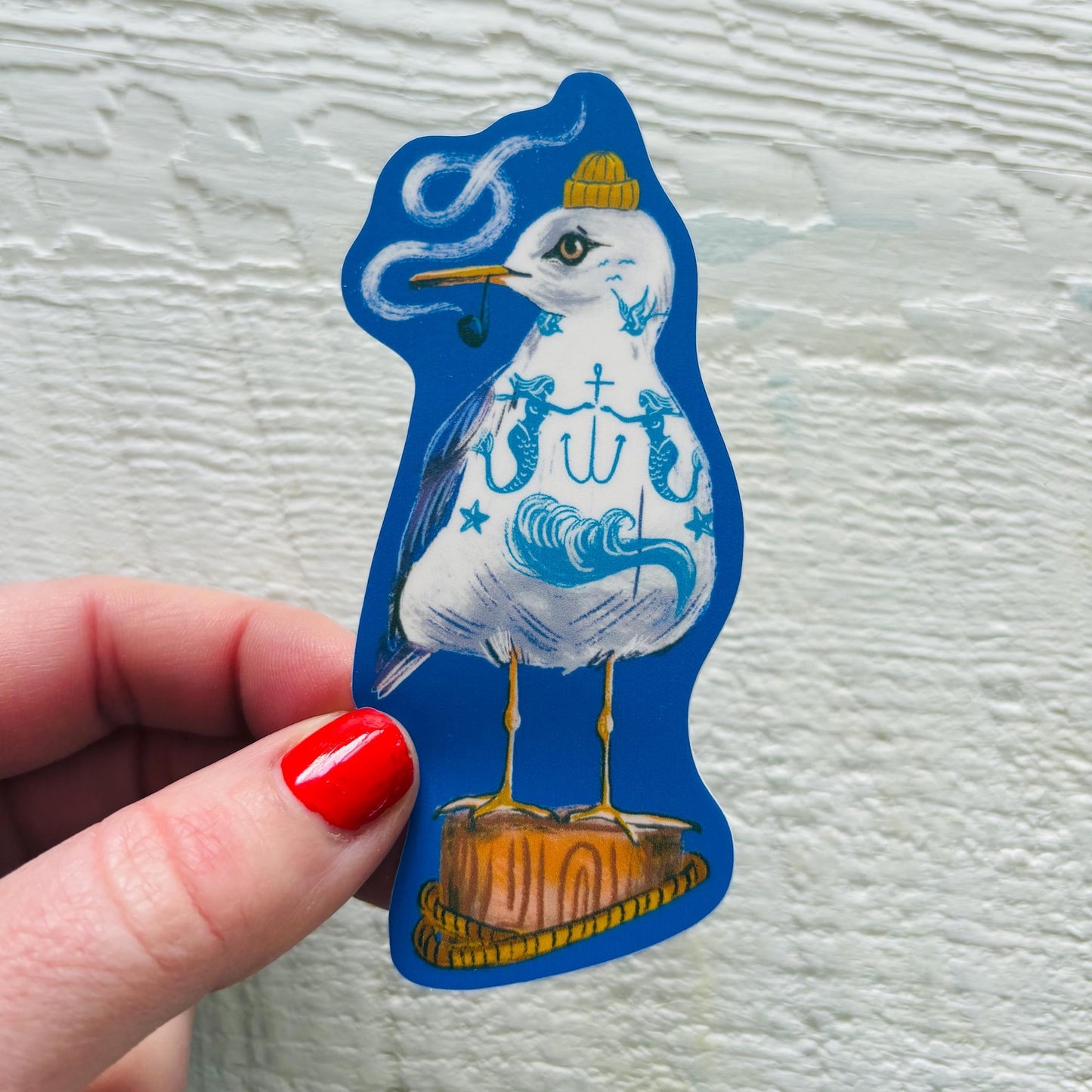 Sailor Seagull Sticker