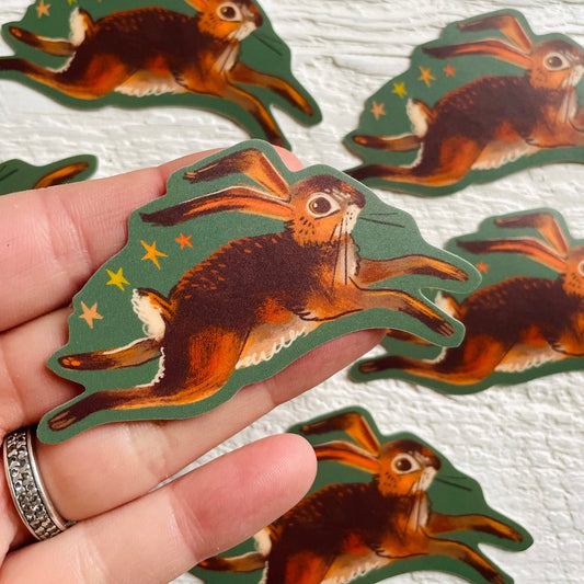 Mystic Hare Sticker