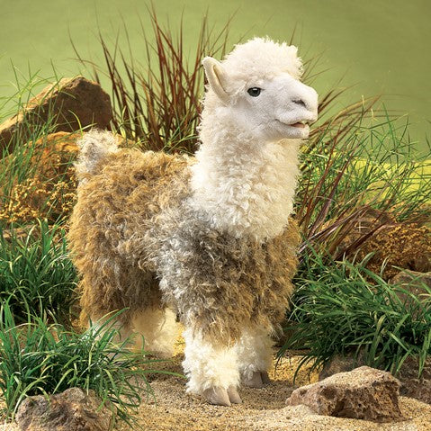 Alpaca Puppet