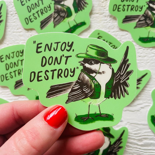 Ranger Chickadee Sticker