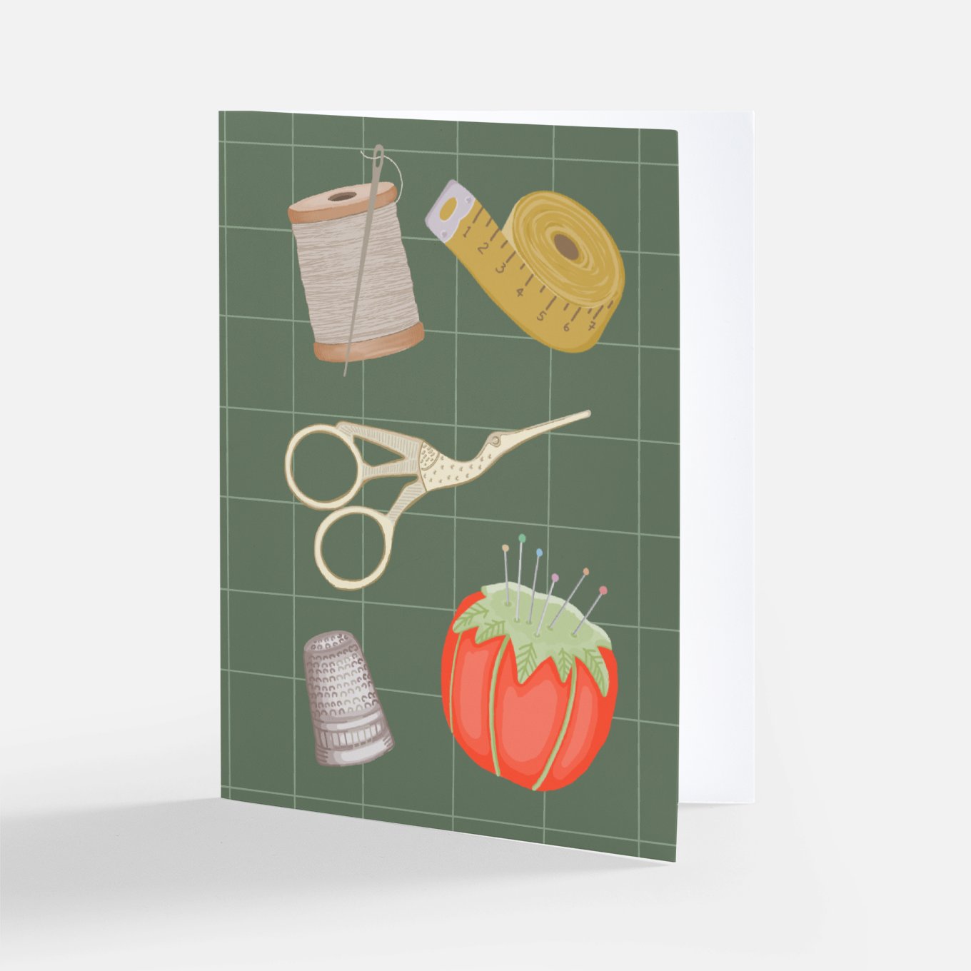 Sewing Greeting Card