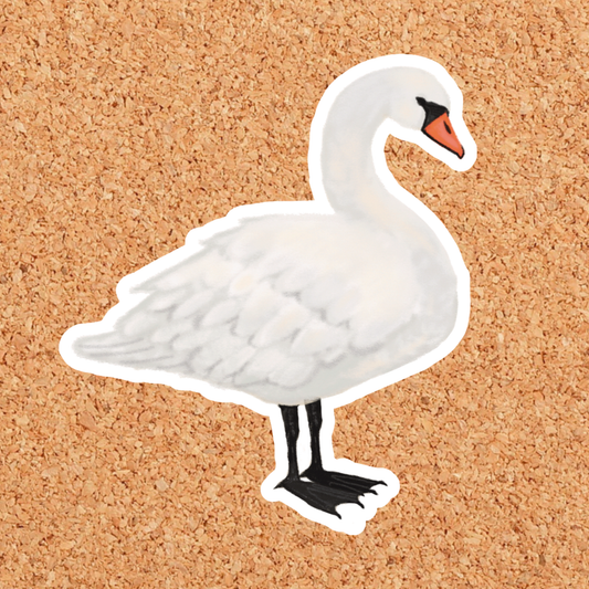 Swan Sticker