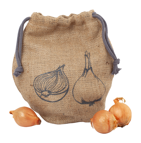 Burlap Onion Storage Bag