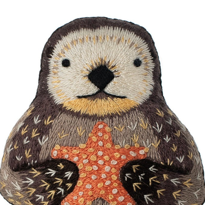 Embroidered Doll Kit - Otter Level 3