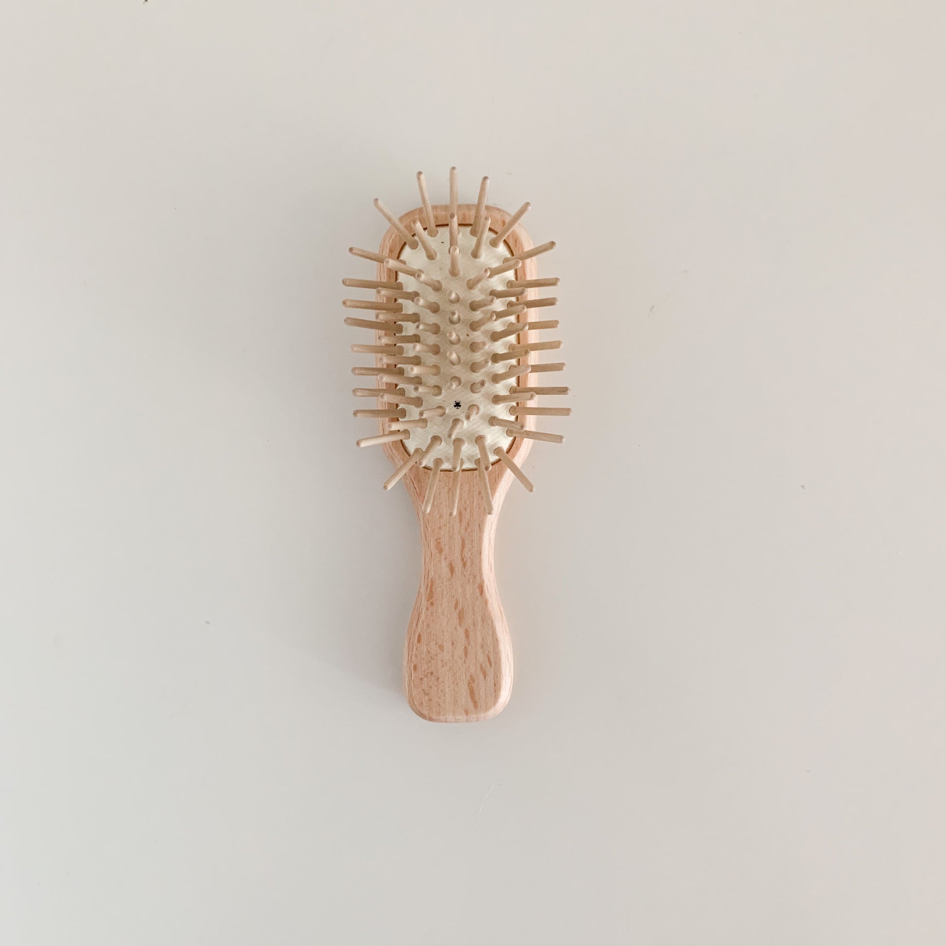 Mini Pocket Wooden Hair Brush -  - Kinsfolk Shop