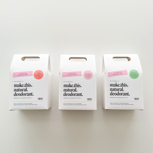 DIY Deodorant Kits - Sensitive Skin