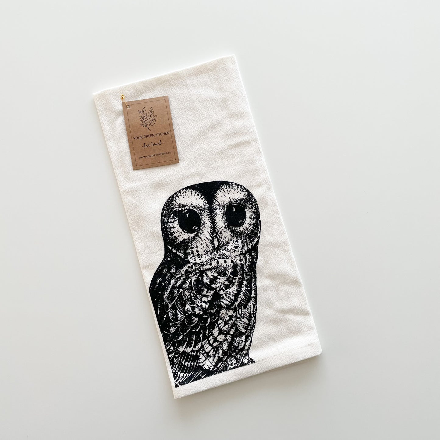 Owl Tea Towel