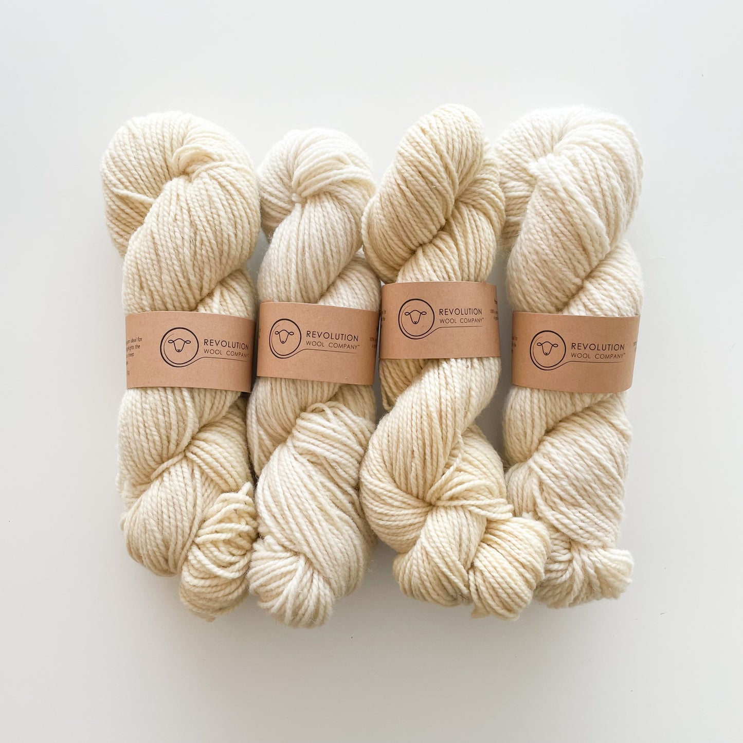 Undyed Natural Wool Yarn