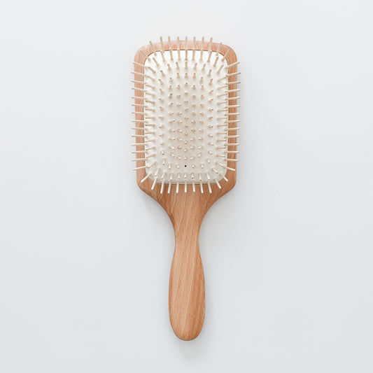 Rectangular Wooden Hair Brush -  - Kinsfolk Shop