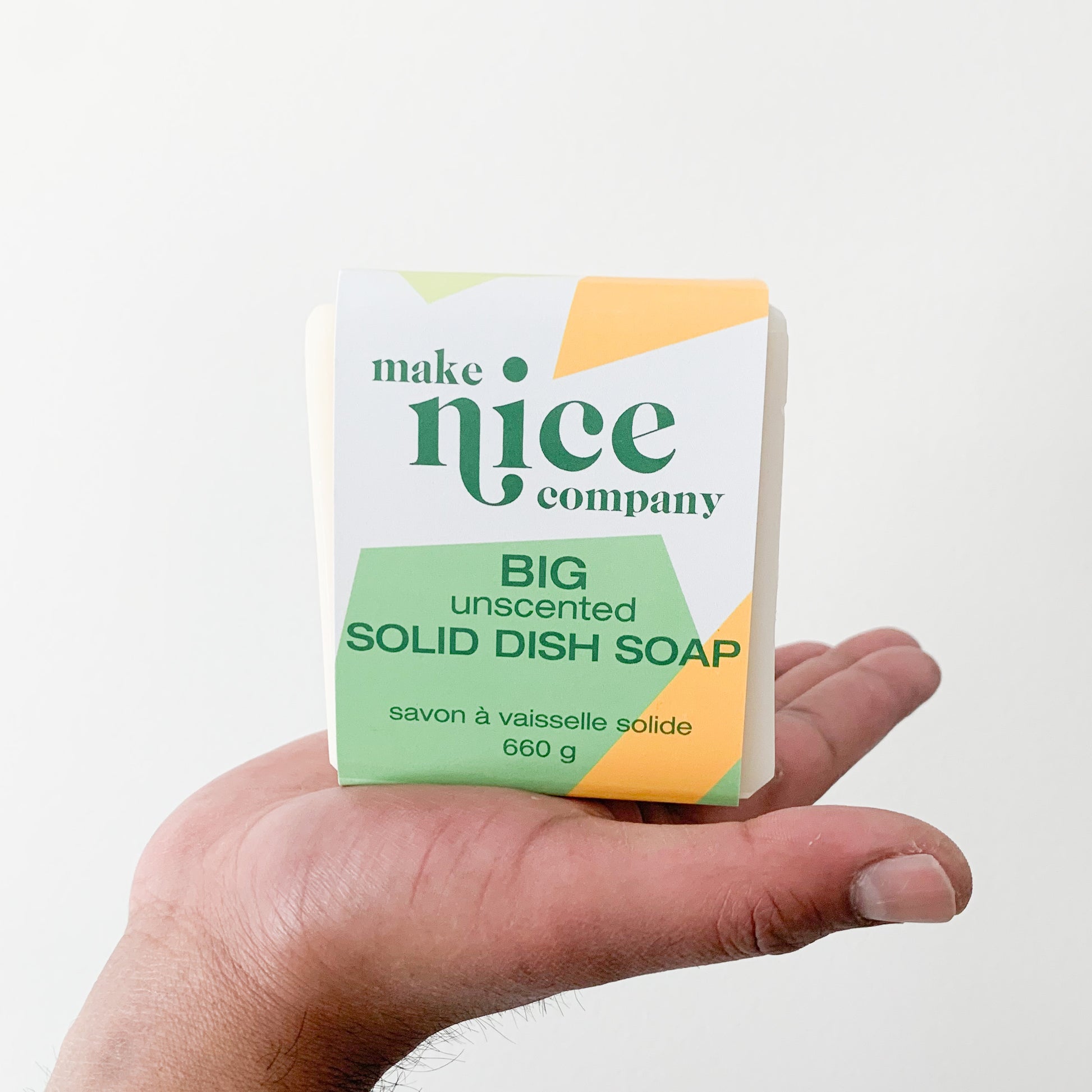 Make Nice Company XL Solid Dish Soap -  - Kinsfolk Shop