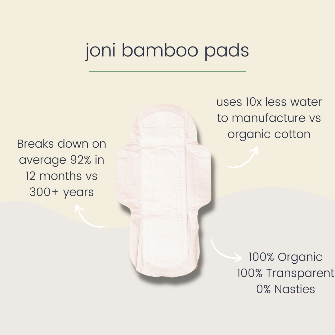 Organic Bamboo Super - 10 Pads